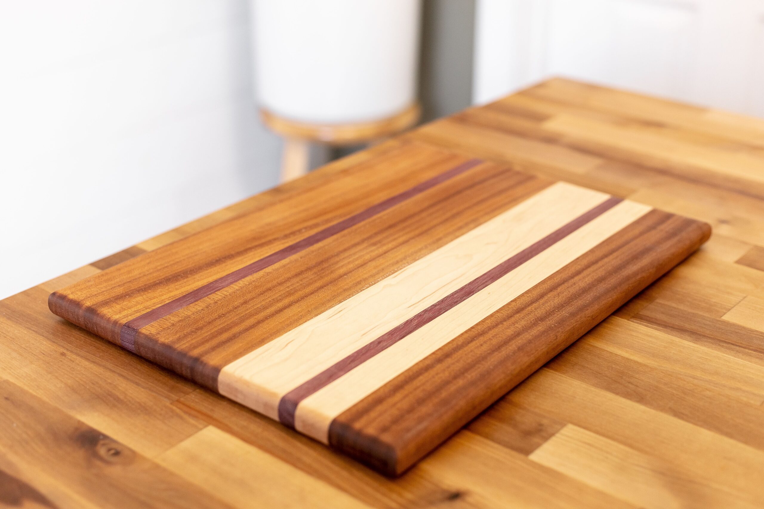 Close-up maple walnut