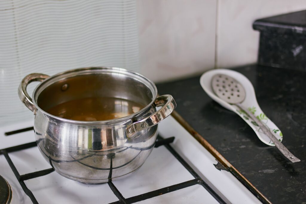 Stainless steel stockpot